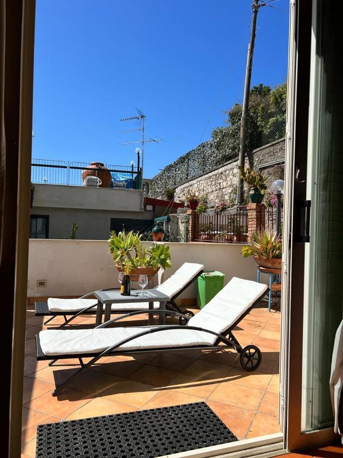Il Terrazzo Di Marlu Villa Taormina Luaran gambar