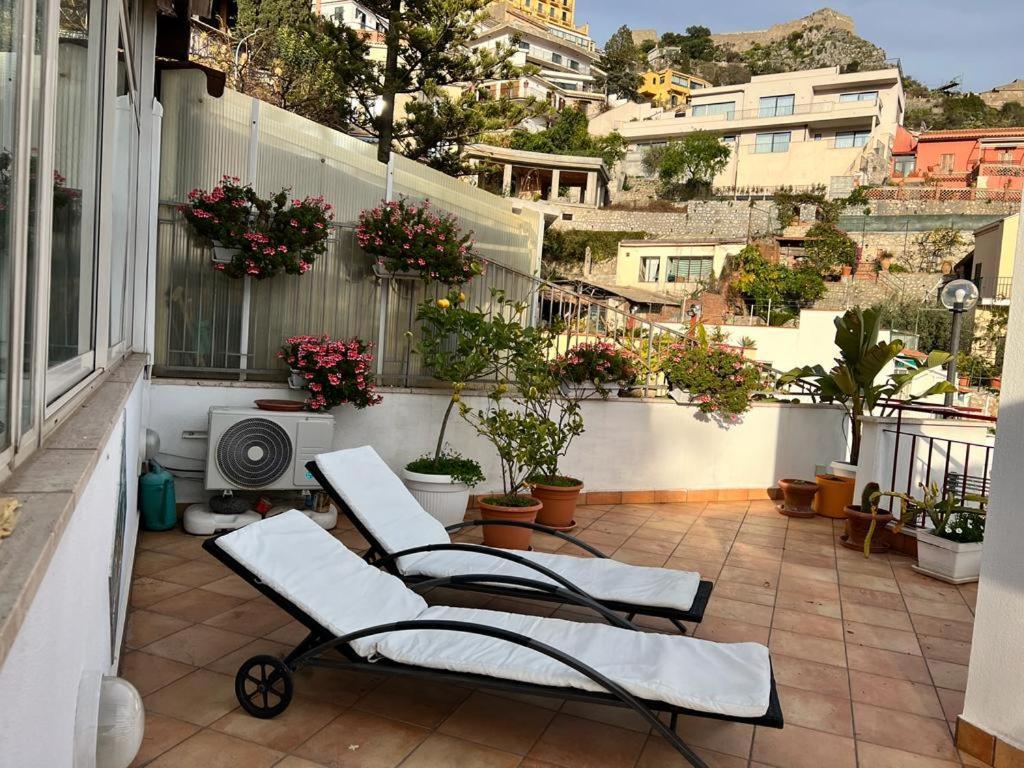 Il Terrazzo Di Marlu Villa Taormina Luaran gambar